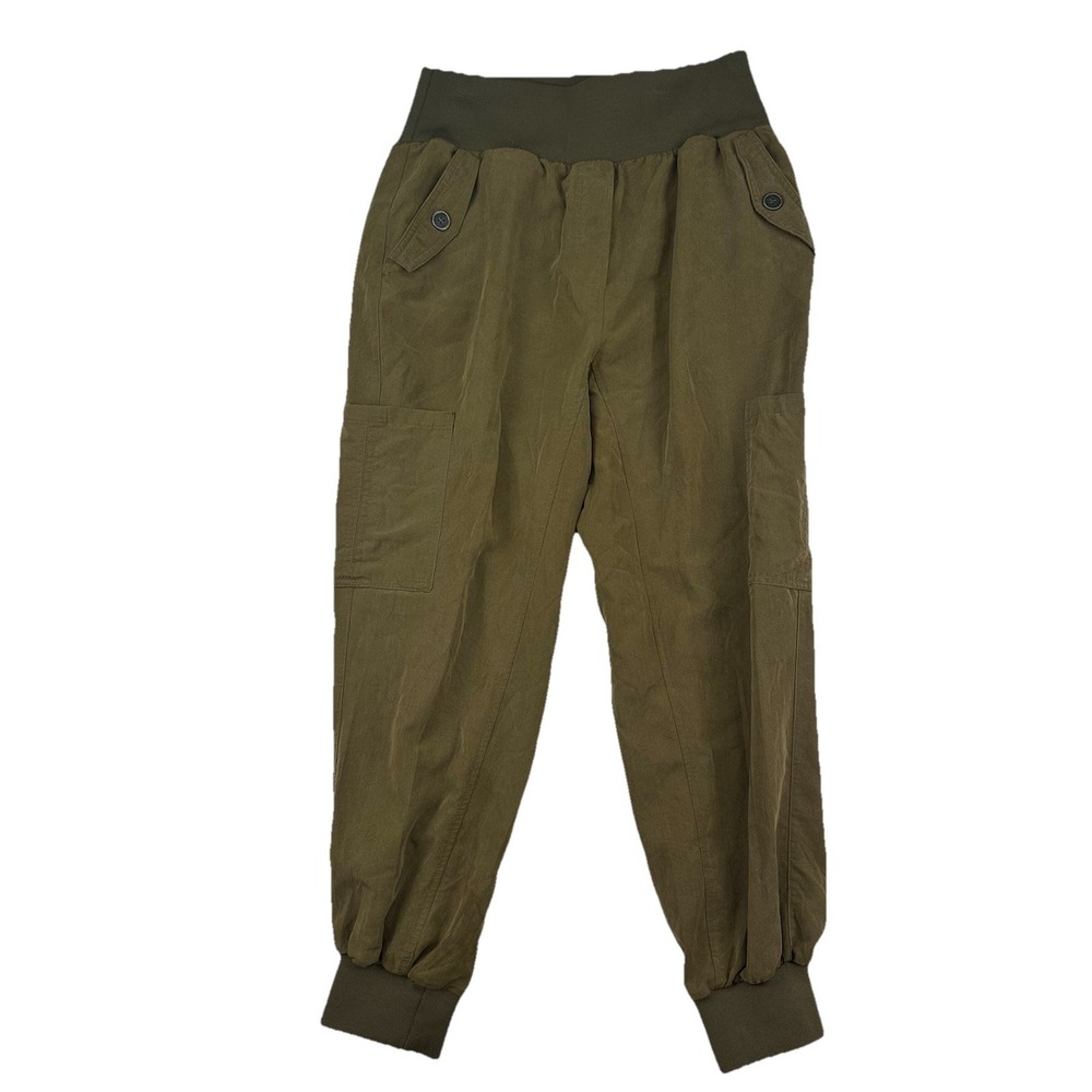 Anthropologie Maeve Cicerone Jogger Pants Elastic Waist Pull-On sz Medium M